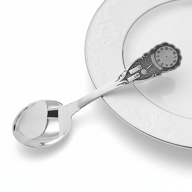 Silberlöffel, Geburtslöffel aus 925er Silber INKL. GRAVUR
