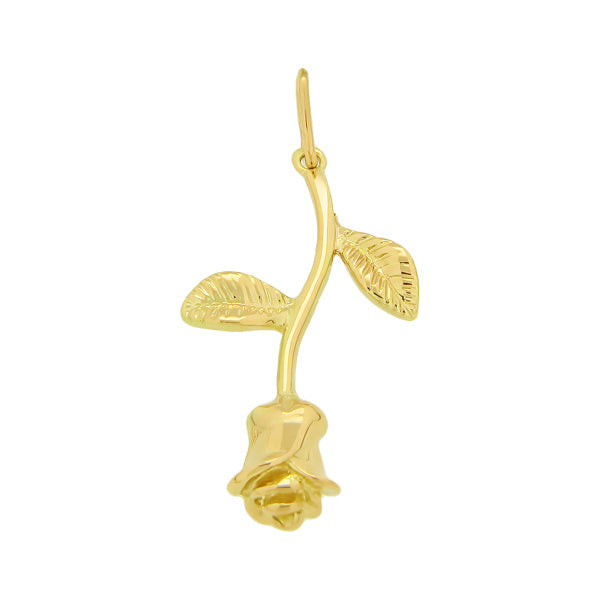 Anhänger Rose aus Gold