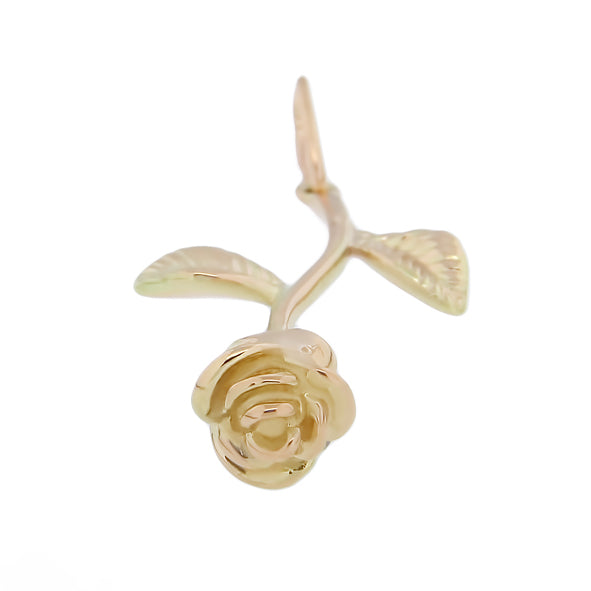 Anhänger Rose aus Gold