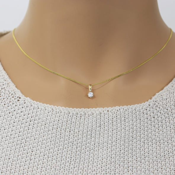 Anhänger aus Gelbgold 333