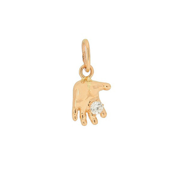 Anhänger Babyhand aus Gold