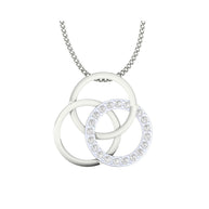 Gold Pendant with Diamonds – Custom Made