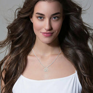 Gold Pendant with Diamonds – Custom Made