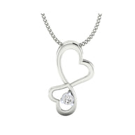 Gold Pendant with Diamonds – Custom Made