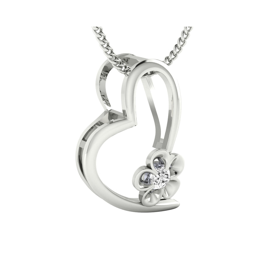 Custom-Made Gold Pendant with Diamonds