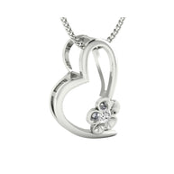 Custom-Made Gold Pendant with Diamonds