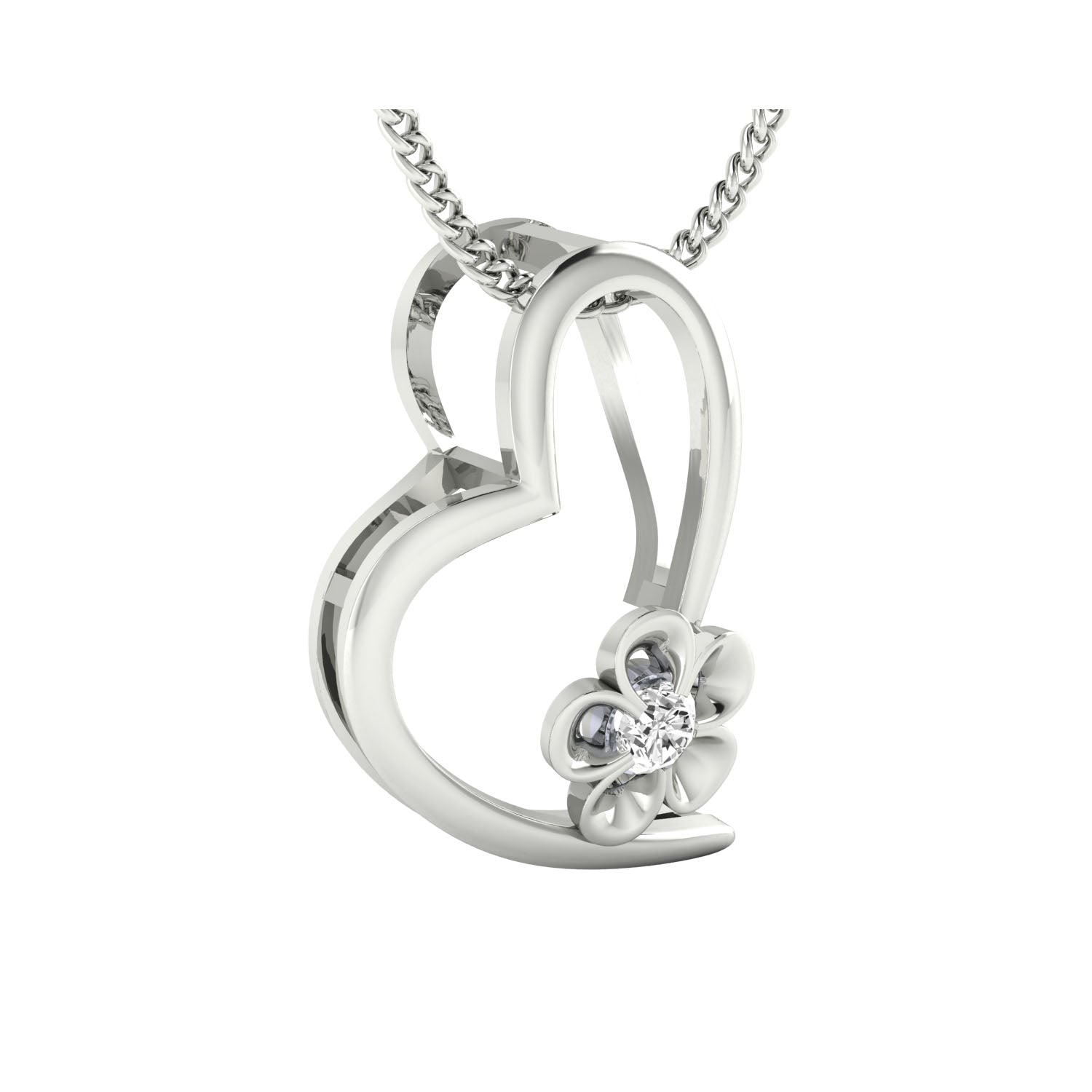 Custom-Made Gold Pendant with Diamonds