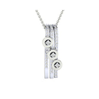 Gold Pendant with Diamonds – Custom Made