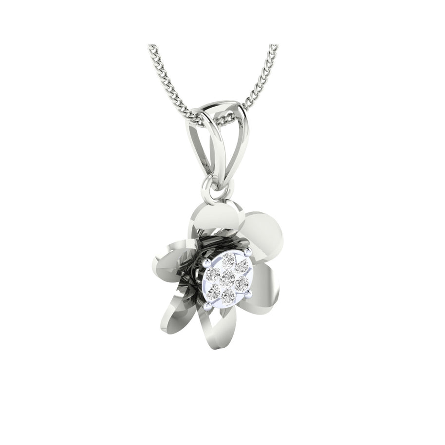 Gold Pendant with Diamonds – Custom Made