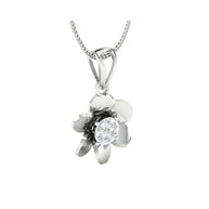 Gold Pendant with Diamonds – Custom Made