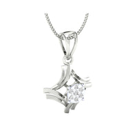 Gold Pendant with Diamonds – Custom Made