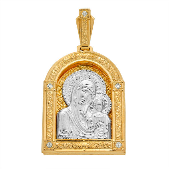 Anhänger Ikone aus Gold