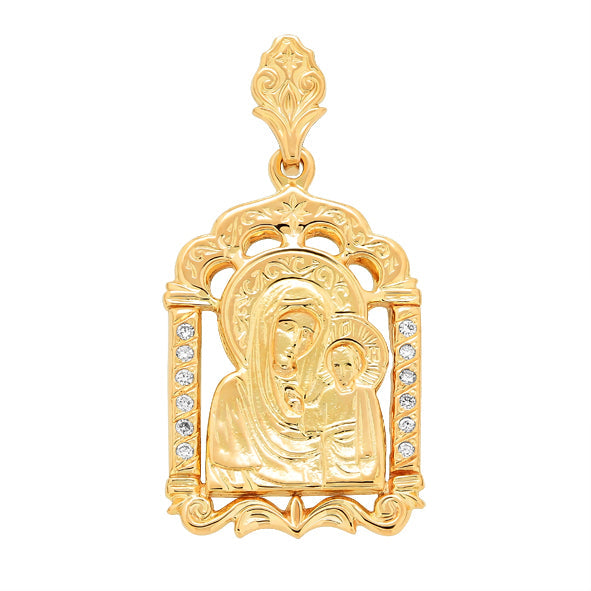 Anhänger Ikone aus Gold