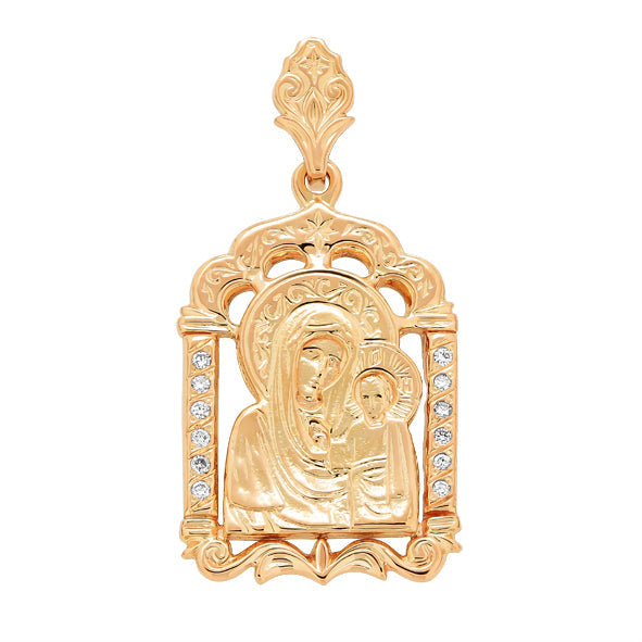 Anhänger Ikone aus Gold