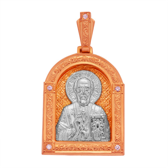 Икона, ладанка Николай Чудотворец