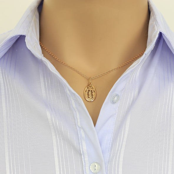 Orthodoxe Amulette, Ikone Jesus Chrestos aus Gold