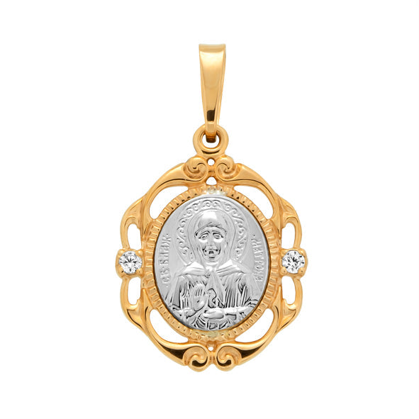 Anhänger Ikone in Rotgold 585