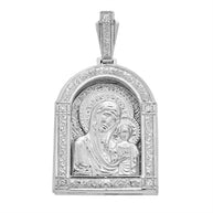 Икона Серебряная, Божией Матери Казанская