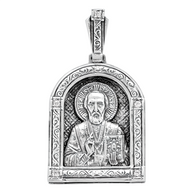 Икона, ладанка Николай Чудотворец