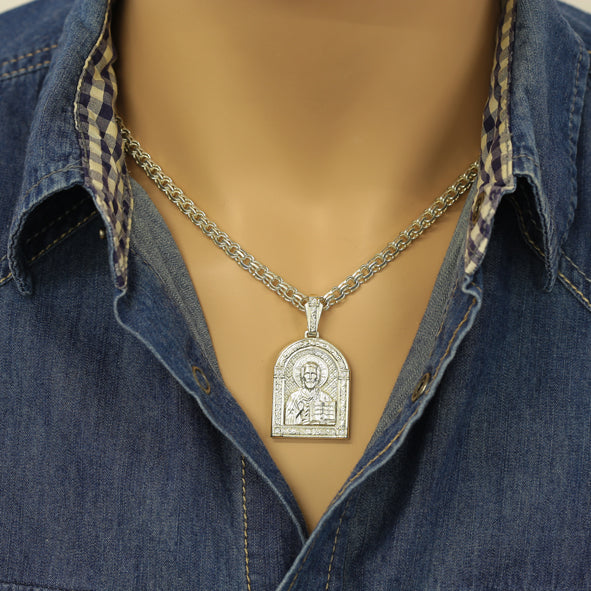 Russische Ikone Silber 925