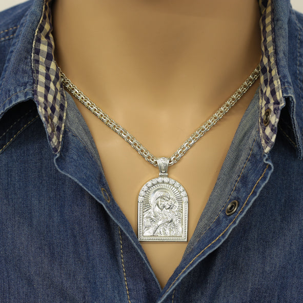Russische Ikone Silber 925