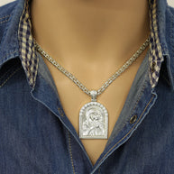 Russische Ikone Silber 925