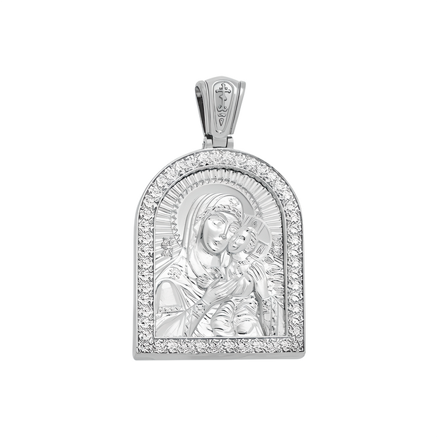 Russische Ikone Silber 925