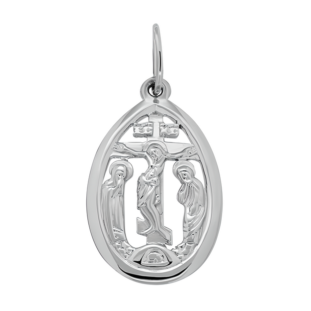 Amulette, Ikone Jesus Chrestos - Silber 925