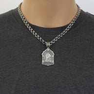 Russische Ikone von Jesus Christus und der Kasaner Gottesmutter