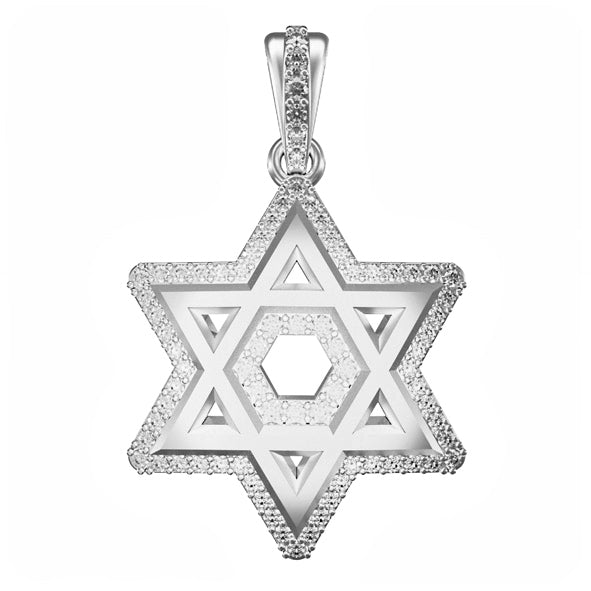 Goldener Davidstern-Anhänger