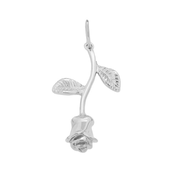Anhänger Rose aus 925er Silber