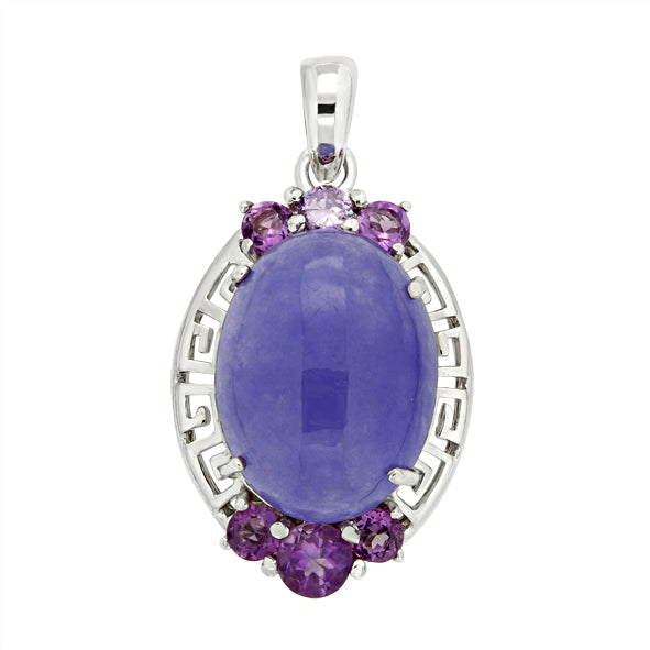 Silberanhänger mit Amethyst