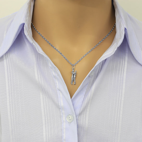 Anhänger "Umarmung"  aus Silber