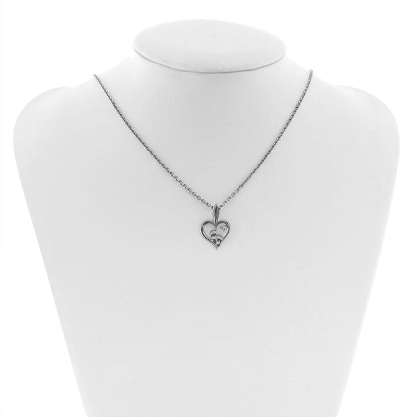 Anhänger Babyfuß aus Silber 925