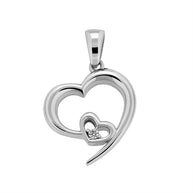 Anhänger in Silber mit Zirkonia