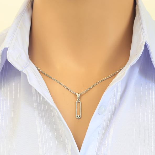 Anhänger in Silber mit Zirkonia