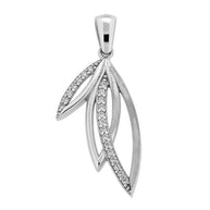 Anhänger in Silber mit Zirkonia