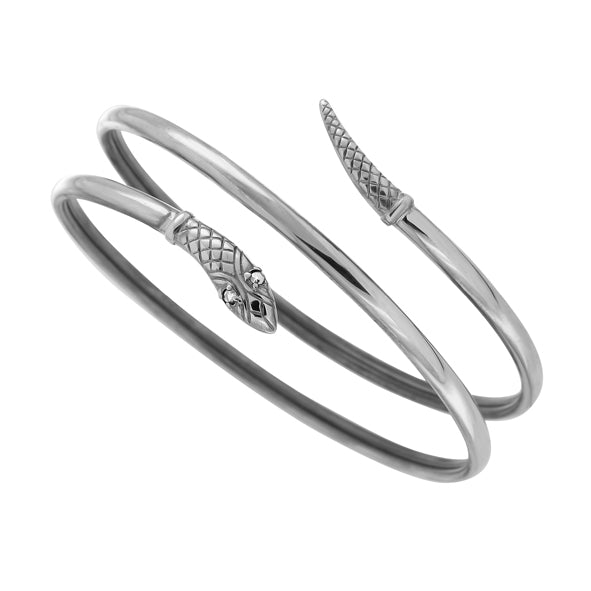 Armreif Schlangen aus 925er Silber