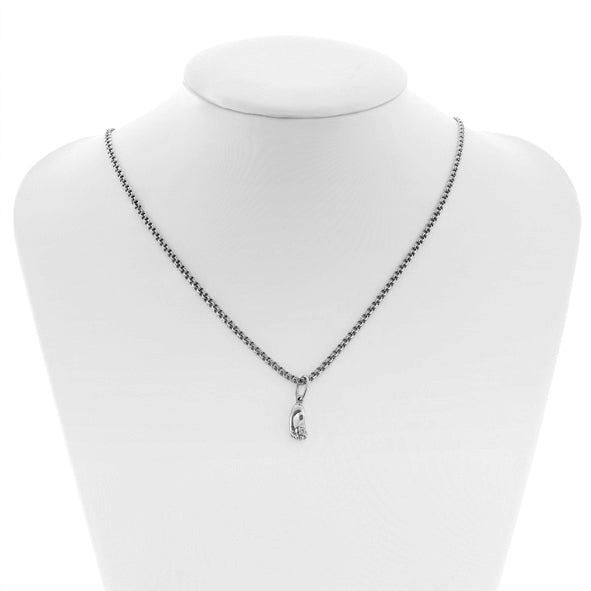 Anhänger Babyfuß aus Silber