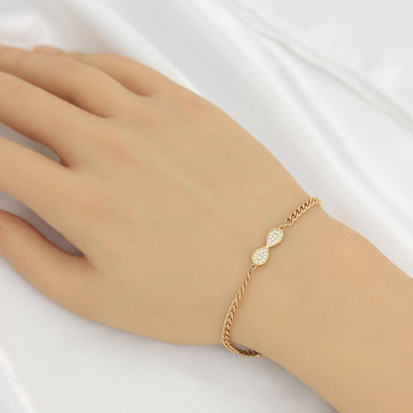 Armband Rotgold 585