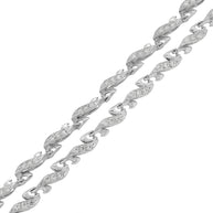 Solid Gold Women's Bracelet with stones