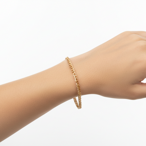 Браслет "Nonna" из красного золота 585 пробы