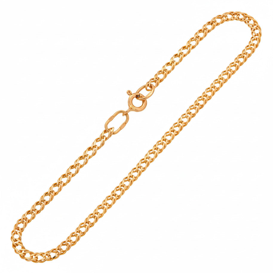 Damen Goldarmband ROMBO, Rotgold 585