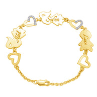 Goldarmband Damen nach Maß // Massiv Gold