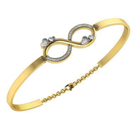 Armreifen Infinity  aus Gold