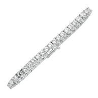 Tennisarmband mit Zirkonia aus Silber 925