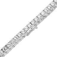 Tennisarmband mit Zirkonia aus Silber 925