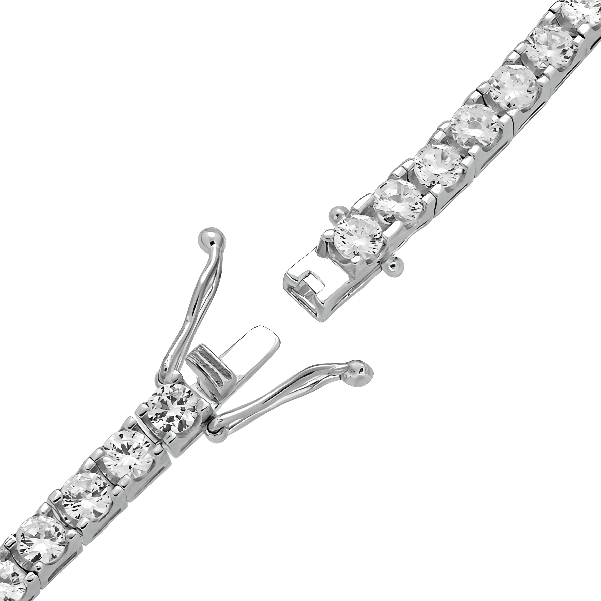Tennisarmband mit Zirkonia aus Silber 925