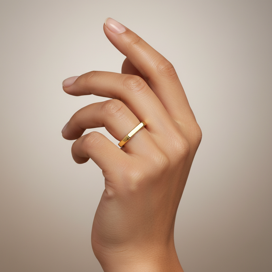 Ladies' gold ring