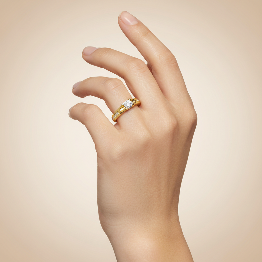 Gold rings for women